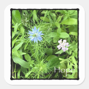 Adesivo Quadrado Esperança grande