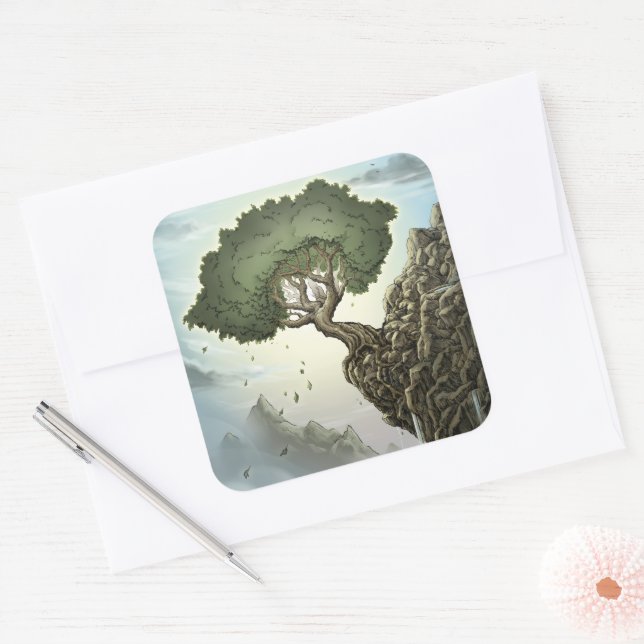 Adesivo Quadrado Esperança Impossível (Envelope)