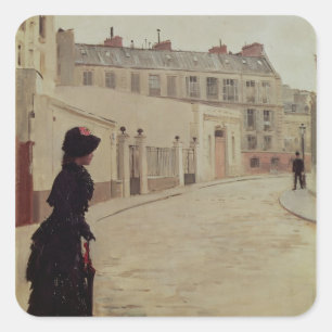 Adesivo Quadrado Esperando, Rua de Chateaubriand, Paris