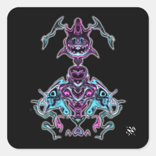 Adesivo Quadrado Espírito v2