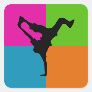 Adesivo Quadrado esportes radicais - capoeira