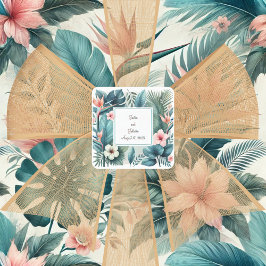 Adesivo Quadrado Essência tropical