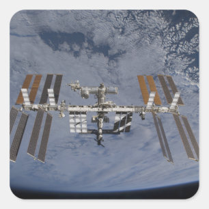 Adesivo Quadrado Estação Espacial Internacional 5