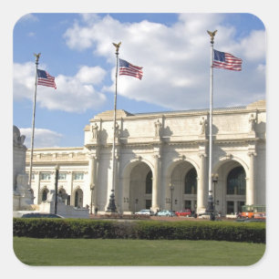 Adesivo Quadrado Estação Union em Washington, D.C.