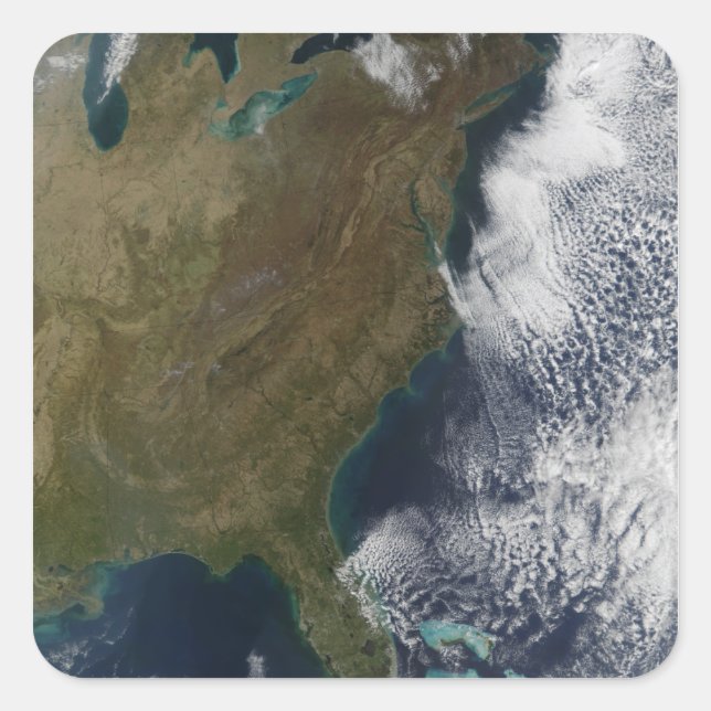 Adesivo Quadrado Estados Unidos orientais 2 (Frente)