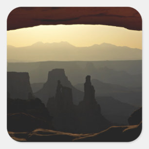 Adesivo Quadrado Estados Unidos, Utah, Parque Nacional Canyonlands 
