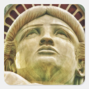 Adesivo Quadrado Estátua da Liberdade