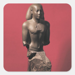 Adesivo Quadrado Estátua de Iahmes Saneith