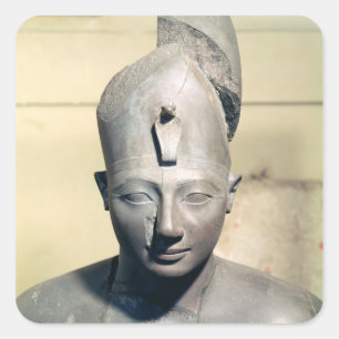 Adesivo Quadrado Estátua de Tuthmosis III