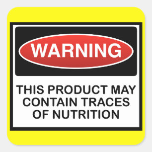 ADESIVO QUADRADO ESTE PRODUTO PODE CONTER TRAÇOS DE NUTRIÇÃO