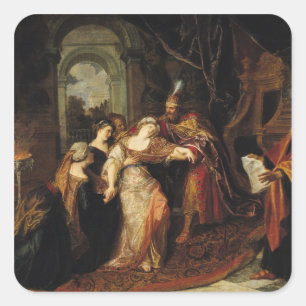 Adesivo Quadrado Esther antes de Ahasuerus, antes de 1697