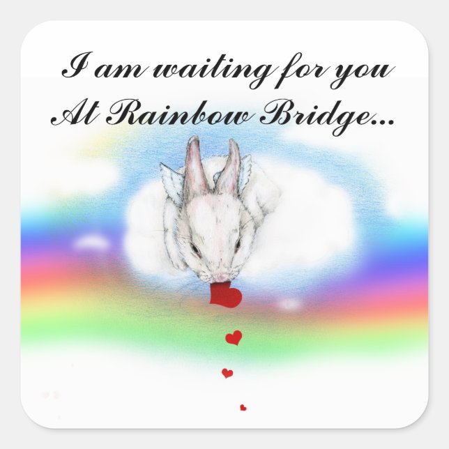 ADESIVO QUADRADO ESTOU ESPERANDO... (Frente)