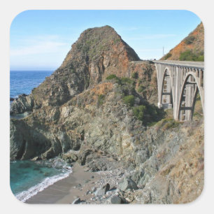 Adesivo Quadrado Estrada 1 da costa - ponte grande da angra