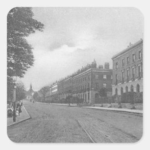 Adesivo Quadrado Estrada do St. Pauls, Canonbury, Islington, c.1905