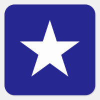 Estrela Branca de Sinalizador Azul Bonnie