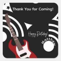 Estrela do Rock Musical Guitarra Elétrica Aniversá