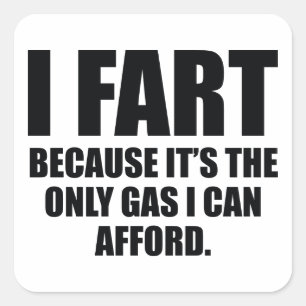 Adesivo Quadrado Eu acho que é o único gás que posso pagar
