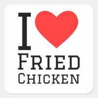 Eu adoro frango frito
