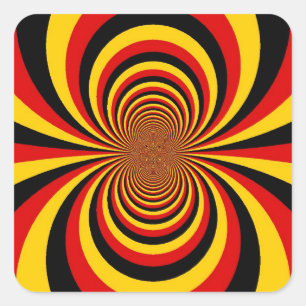 Adesivo Quadrado Eu Amo A Impressão De Arte Da Alemanha Nacional