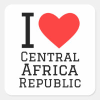 Eu amo a república da áfrica central