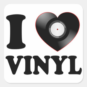 ADESIVO QUADRADO EU AMO VINIL