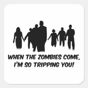 Adesivo Quadrado Eu estou tropeçando-o assim