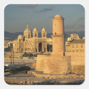 Adesivo Quadrado EU, França, Provence, Bouches-du-Rhone,