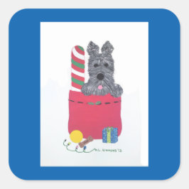 ADESIVO QUADRADO EU FUI BOM!