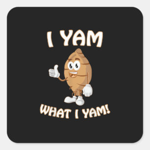 Adesivo Quadrado Eu Grito O Que Eu Vivo Camisa Engraçada Comida De