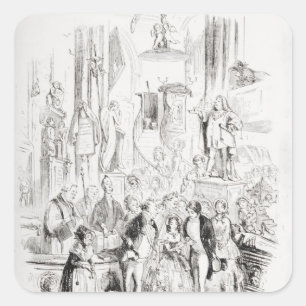 Adesivo Quadrado Eu sou casado