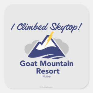 Adesivo Quadrado Eu Subi No Skytop!