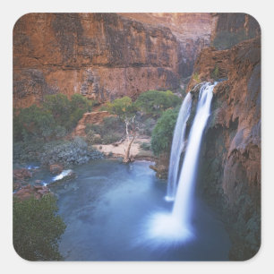 Adesivo Quadrado EUA, Arizona, Grand Canyon, Havasu Falls