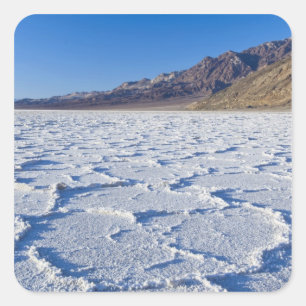 Adesivo Quadrado EUA, CA, Parque Nacional Death Valley, Formações d