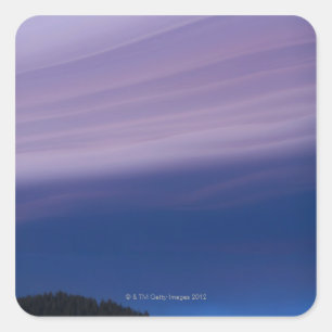 Adesivo Quadrado EUA, Califórnia, Lake Tahoe, paisagem com