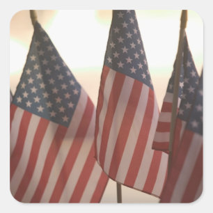 Adesivo Quadrado EUA, Califórnia, país Dourado, cidade de Amador: