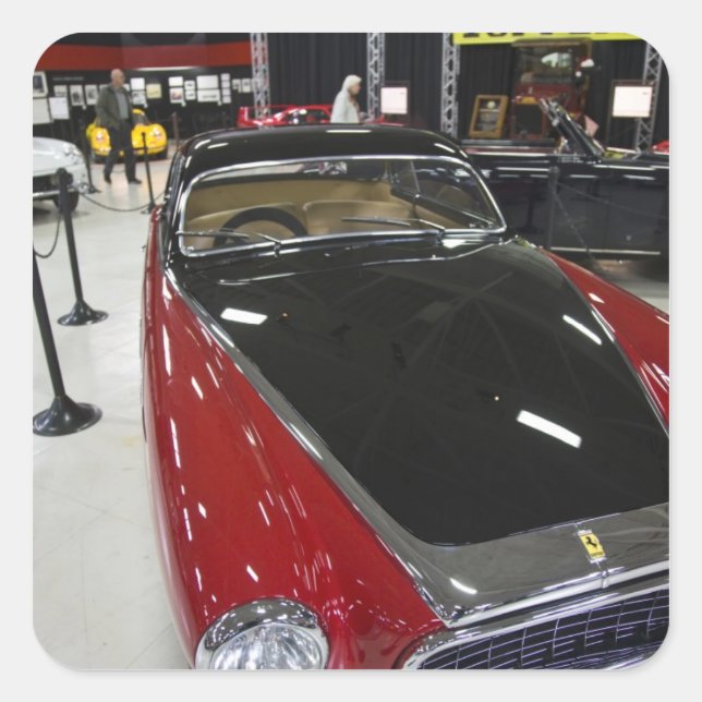 Adesivo Quadrado EUA, Califórnia, San Diego. Balboa Park, San (Frente)