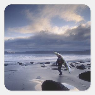 Adesivo Quadrado EUA, Estado de Washington, Parque Nacional Olimpia