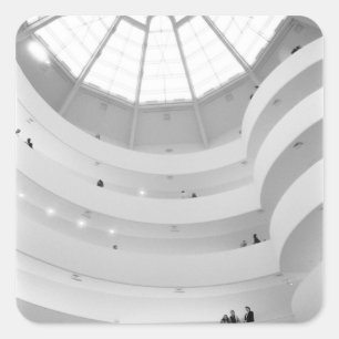 Adesivo Quadrado EUA, Nova York, Cidade de Nova York: O Guggenheim