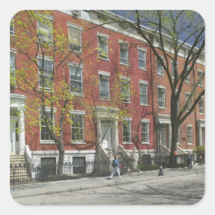 Adesivo Quadrado EUA, Nova York, Nova Iorque, Manhattan:25