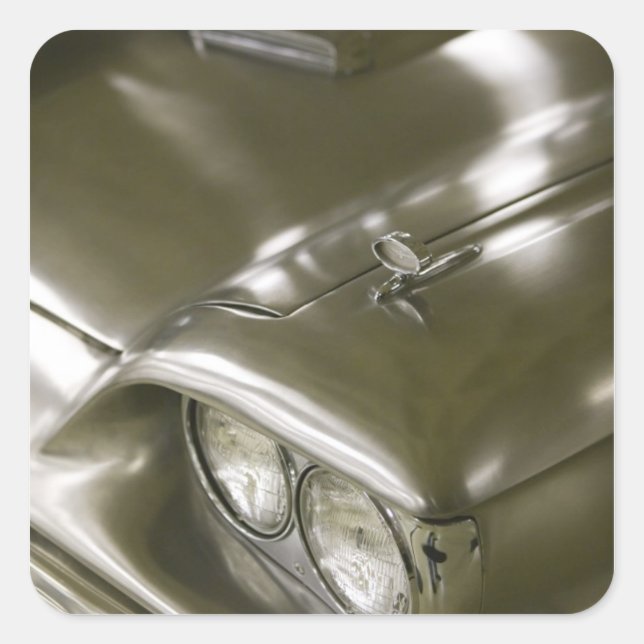 Adesivo Quadrado EUA, Ohio, Cleveland: Reserva Ocidental Histórico (Frente)