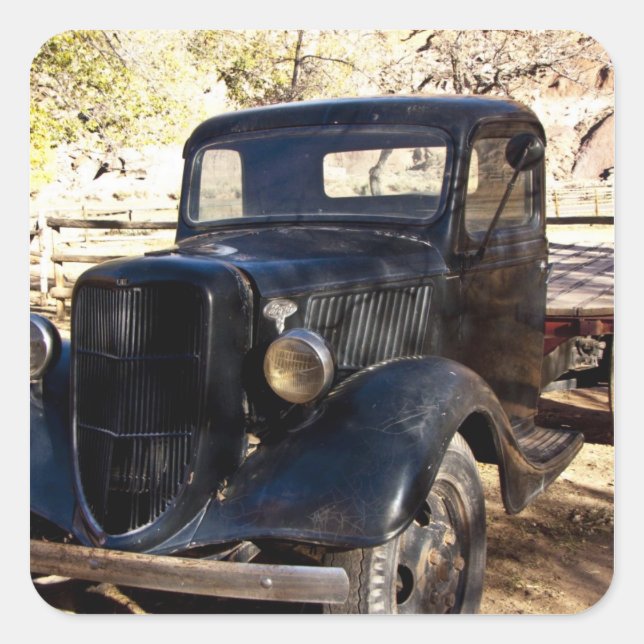 Adesivo Quadrado EUA, Utah, Capitol Reef National Park, Cenário (Frente)