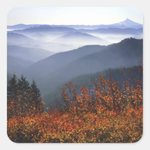 Adesivo Quadrado EUA, Washington, Columbia River Gorge National