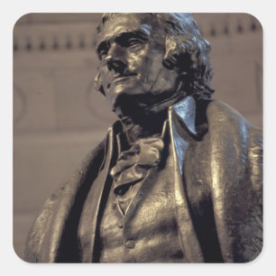 Adesivo Quadrado EUA, Washington DC. Thomas Jefferson Memorial.