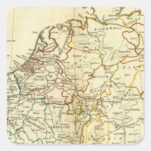 Adesivo Quadrado Europa 10