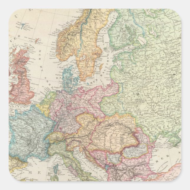 Adesivo Quadrado Europa 16 (Frente)