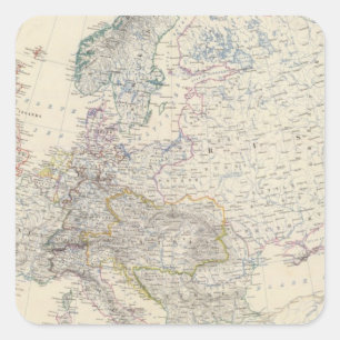 Adesivo Quadrado Europa 2