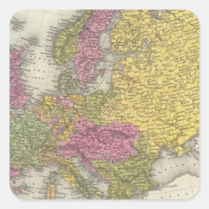 Adesivo Quadrado Europa 29