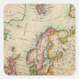 Adesivo Quadrado Europa 3