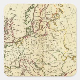 Adesivo Quadrado Europa 33