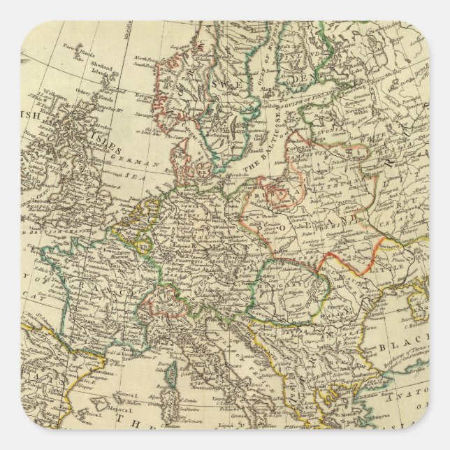 Adesivo Quadrado Europa 43 (Frente)